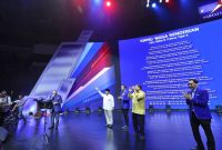 Partai Demokrat resmi mendukung Prabowo Subianto untuk Pemilihan Presiden 2024. (Dok. Tim Media Prabowo Subianto)