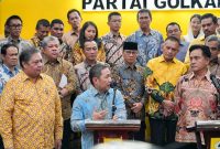 Para Ketua Umum Partai Politik Koalisi Indonesia Maju. (Instagram.com/@airlanggahartarto_official)