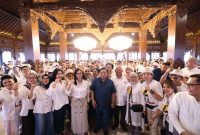 Matahari 08 mendeklarasikan dukungan mereka kepada bakal calon presiden (bacapres) Prabowo Subianto di Pilpres 2024. (Dok. Tim Media Prabowo Subianto)
