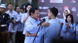 Pasangan Calon presiden Prabowo Subianto dan Cawapres Gibran Rakabuming Raka. (Facebook.com/@Prabowo Subianto)

